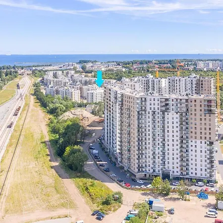 公寓 Nowa Letnica, Osiedle Latarnikow 格但斯克